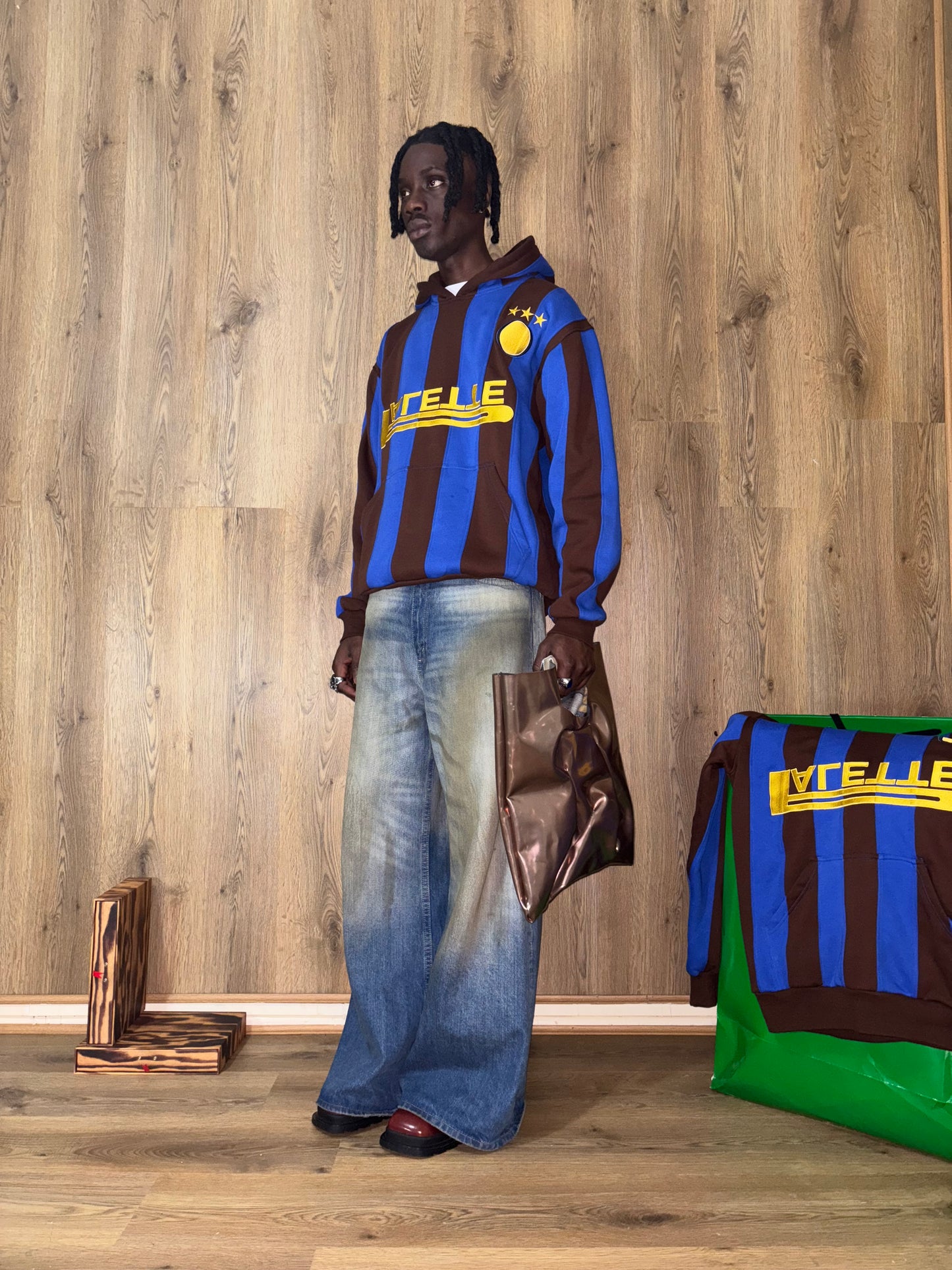 ANDIAMO STRIPES HOODIE