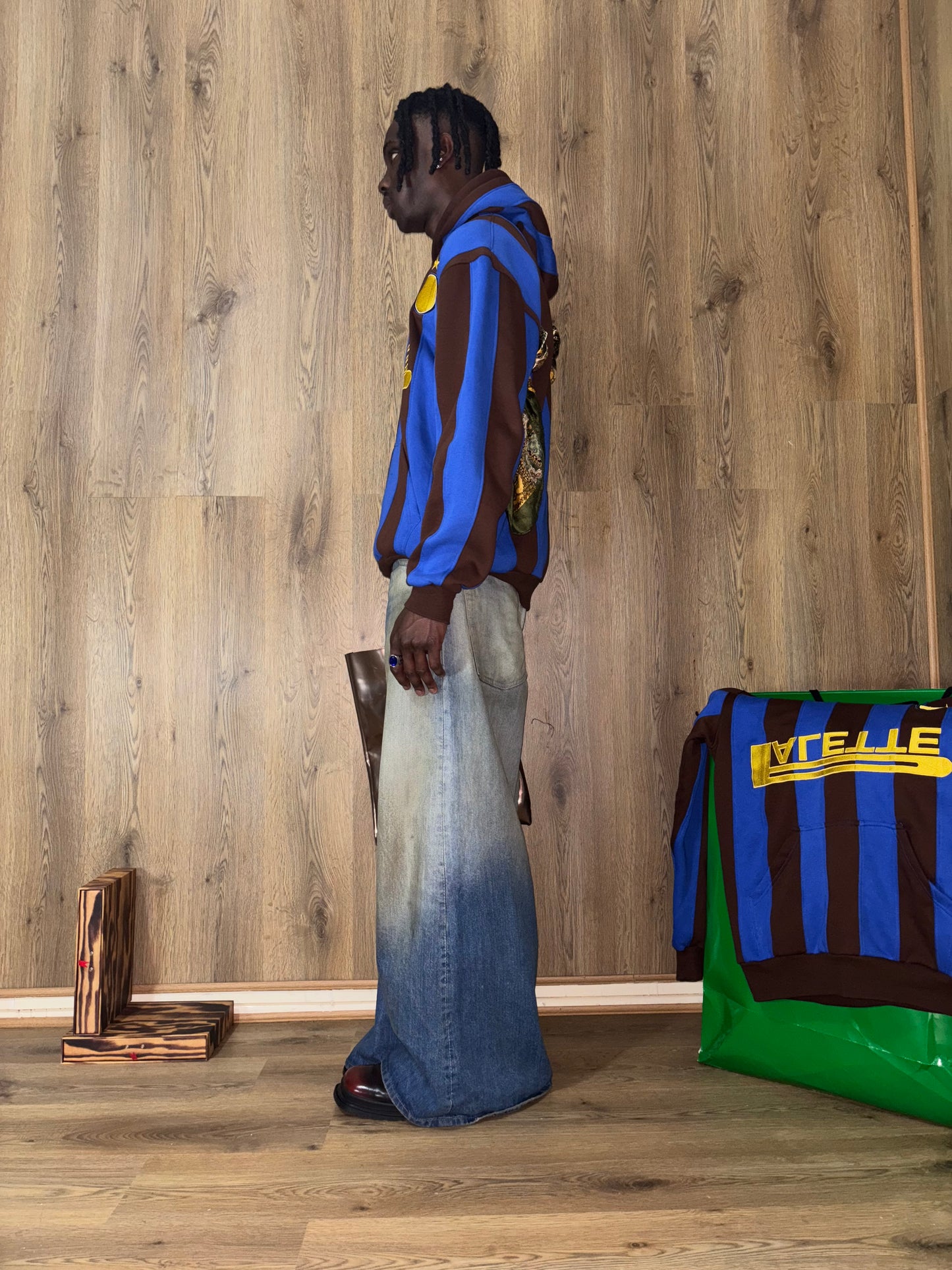 ANDIAMO STRIPES HOODIE