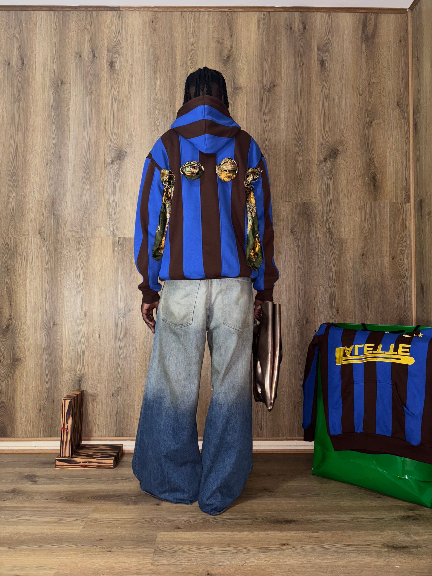 ANDIAMO STRIPES HOODIE